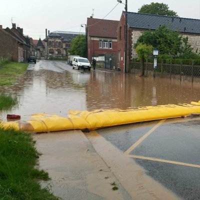 Inflatable Flood Barriers